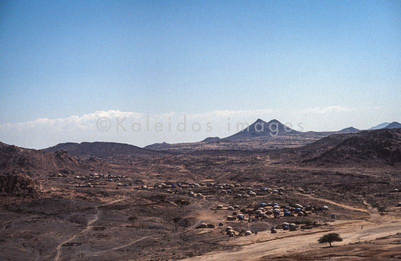 Africa;Camps;Djibouti;Kaleidos;Kaleidos images;Landscapes;Tarek Charara;Tents;Refugee camps