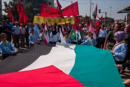 Flags;Kaleidos-images;La-parole-à-limage;Palestinian-Refugees;Palestinians;Refugee-camps;Scouts;Shatila;Tarek-Charara