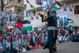 Flags;Kaleidos-images;La-parole-à-limage;Palestinian-Refugees;Palestinians;Refugee-camps;Shatila;Tarek-Charara;UNRWA