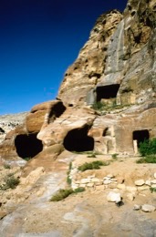 Tarek-Charara;La-parole-à-limage;Kaleidos-images;UNESCO;World-Heritage;Graves;Tombs;History;Nabateans;Petra;JordanDwellings,Housing,Ruins;House-of-Dorotheos;Royal-tombs