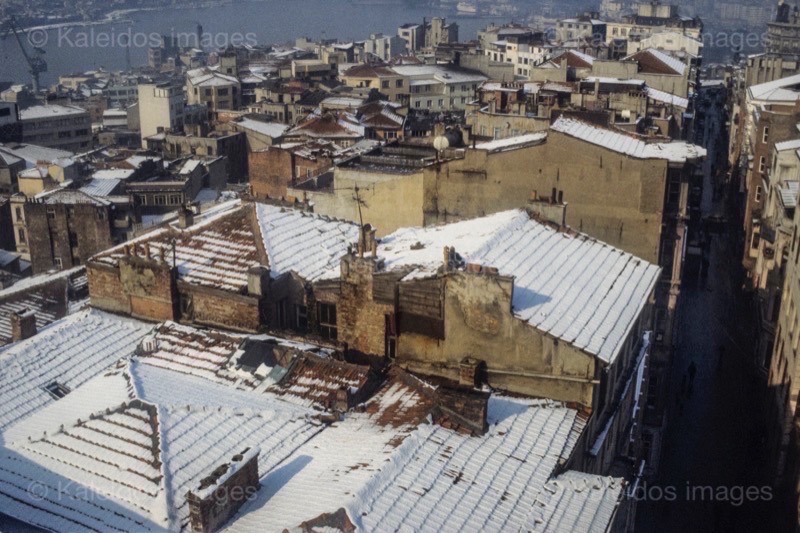 Architecture;Constantinople;La parole à l'image;Philippe Guéry;Roofs;Snow;Winter