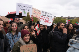 Lebanese demonstration in Paris