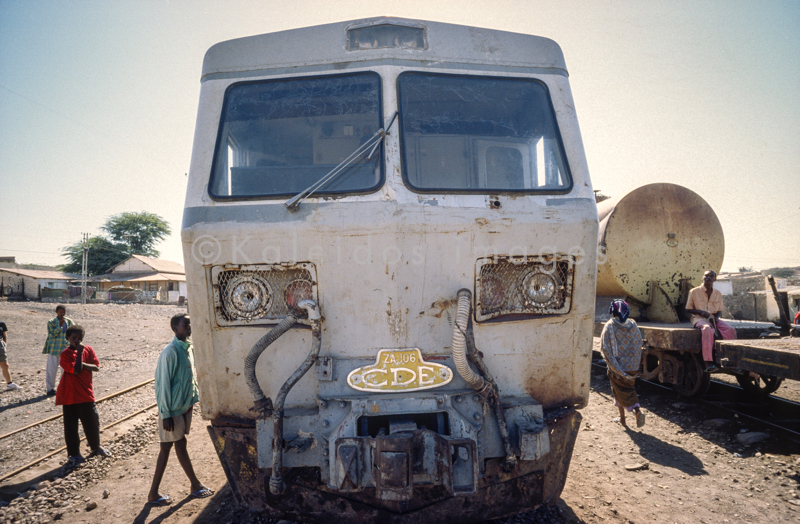 Africa;Djibouti;Kaleidos;Kaleidos images;Locomotive;Locomotives;Rail;Railway;Tarek Charara;Train;Trains