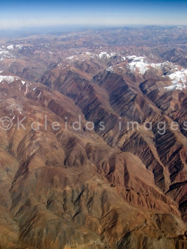 Mountains;Chile;Andes;Aerial photography;Airborne imagery;Seen from the sky;Seen from above;Laurent Abad;Kaleidos images;La parole à l'image