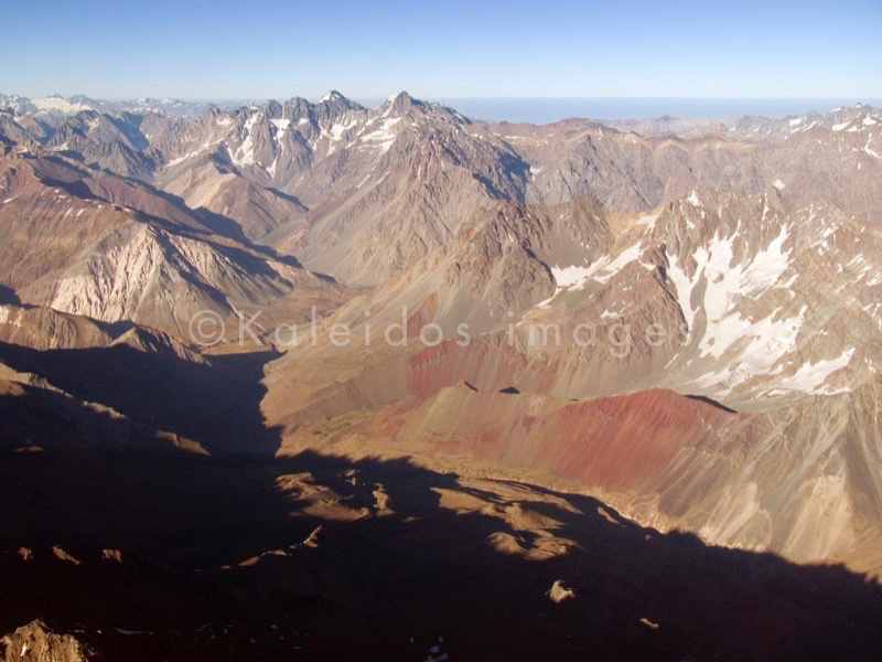 Mountains;Chile;Andes;Aerial photography;Airborne imagery;Seen from the sky;Seen from above;Laurent Abad;Kaleidos images;La parole à l'image