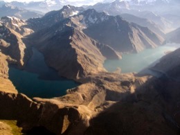 Mountains;Chile;Andes;Aerial-photography;Airborne-imagery;Seen-from-the-sky;Seen-from-above;Laurent-Abad;Kaleidos-images;La-parole-à-limage