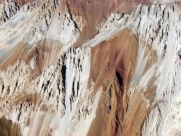 Mountains;Chile;Andes;Aerial-photography;Airborne-imagery;Seen-from-the-sky;Seen-from-above;Laurent-Abad;Kaleidos-images;La-parole-à-limage