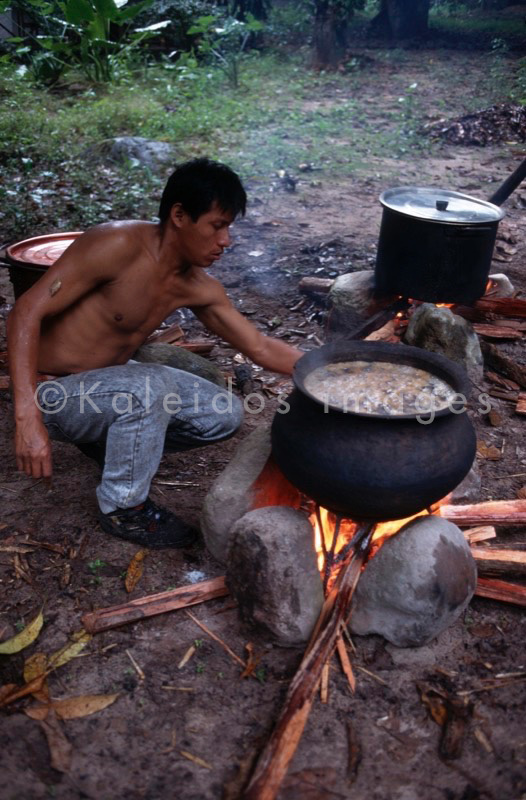 Banisteriopsis Caapi,Ayahuasca,Takiwasi;Banisteriopsis Caapi,Ayahuasca,Hervé Merliac,Kaleidos images;La parole à l'image;Cooking