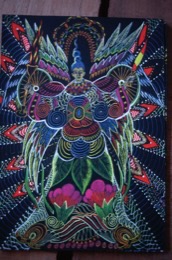 Ayahuasca,Hervé-Merliac,Kaleidos-images;La-parole-à-limage;Pablo-César-Amaringo;Paintings;Art