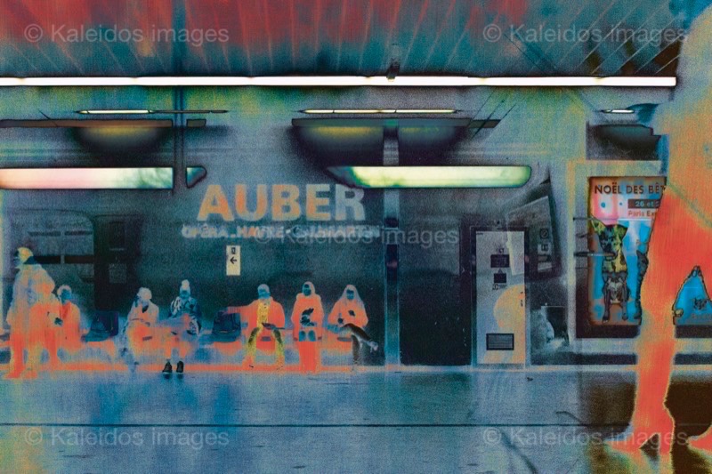 Illustration;Kaleidos images;La parole à l'image;Marie-Geneviève Burguière;Metro;Metropolitan;Paris;Public transportation;RATP;RER