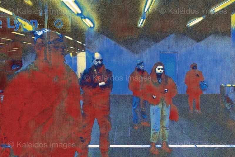 Illustration;Kaleidos images;La parole à l'image;Marie-Geneviève Burguière;Metro;Metropolitan;Paris;Public transportation;RATP;RER