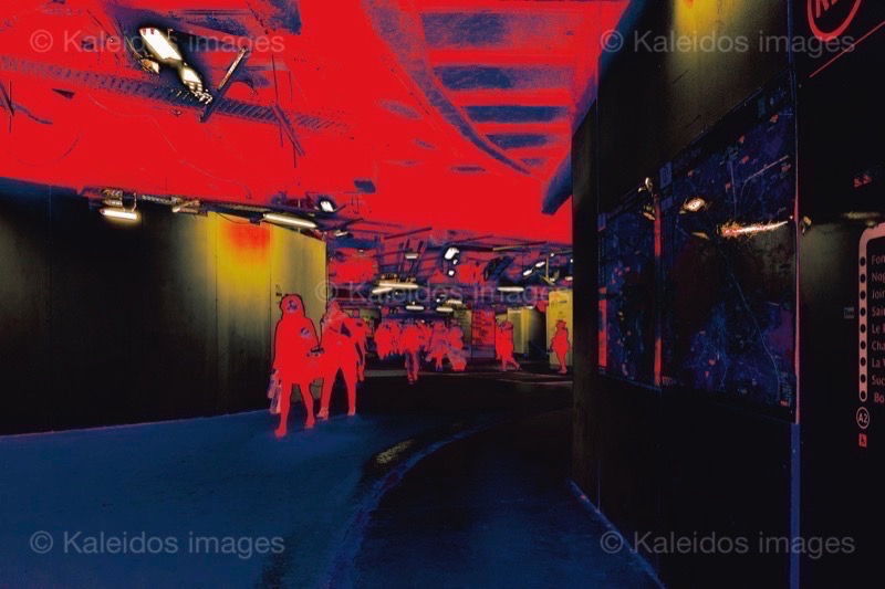 Illustration;Kaleidos images;La parole à l'image;Marie-Geneviève Burguière;Metro;Metropolitan;Paris;Public transportation;RATP;RER