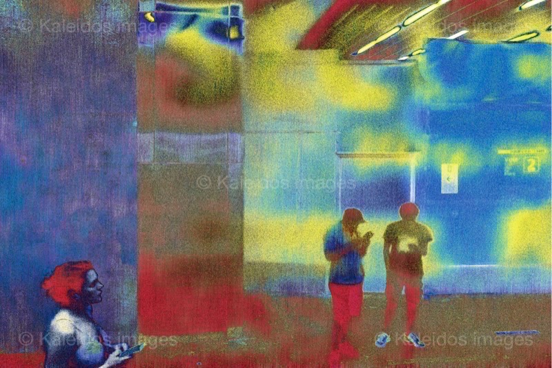 Illustration;Kaleidos images;La parole à l'image;Marie-Geneviève Burguière;Metro;Metropolitan;Paris;Public transportation;RATP;RER