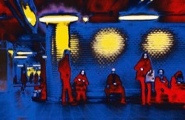 Illustration;Kaleidos-images;La-parole-à-limage;Marie-Geneviève-Burguière;Metro;Metropolitan;Paris;Public-transportation;RATP;RER