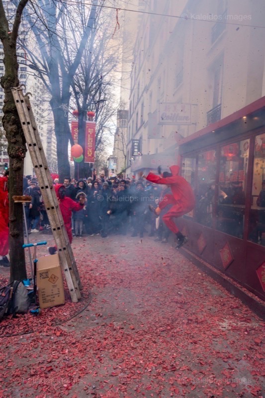 Chinese New Year, Firecrackers, Kaleidos, Kaleidos images, La parole à l'image, Lunar New year, Paris, Paris XIII, Tarek Charara