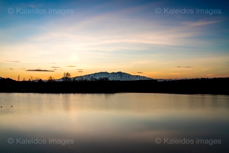 Canigó;France;Kaleidos;Kaleidos images;La parole à l'image;Lake of Villeneuve de la Raho;Lake of Villeneuve;Lakes;Pyrenees;Pyrénées-Orientales;Sunsets;Tarek Charara