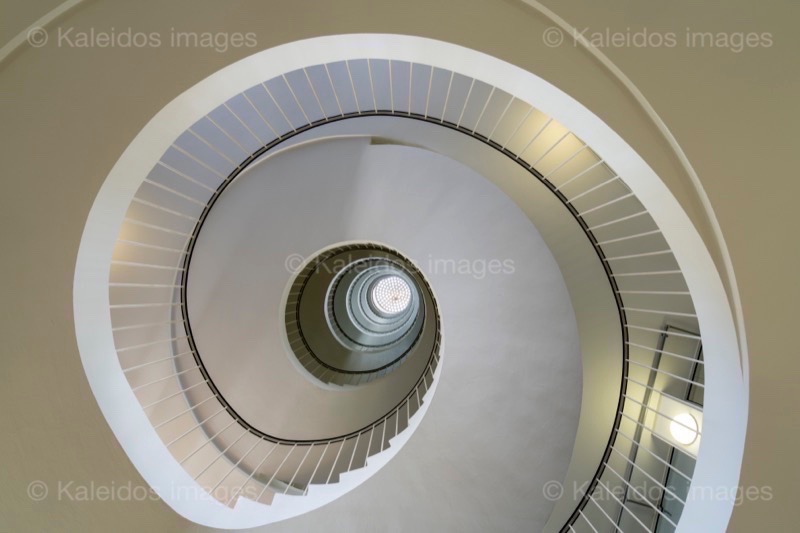 ARAG;Architecture;Deutschland;Duesseldorf;Dusseldorf;Düsseldorf;Germany;Helmut Rhode;Kaleidos;Kaleidos images;La parole à l'image;NRW;Nordrhein-Westfalen;North Rhine-Westphalia;Spiral Staircases;Staircases;Stairs;Tarek Charara