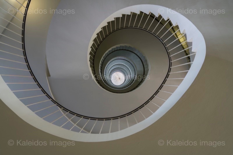 ARAG;Architecture;Deutschland;Duesseldorf;Dusseldorf;Düsseldorf;Germany;Helmut Rhode;Kaleidos;Kaleidos images;La parole à l'image;NRW;Nordrhein-Westfalen;North Rhine-Westphalia;Spiral Staircases;Staircases;Stairs;Tarek Charara