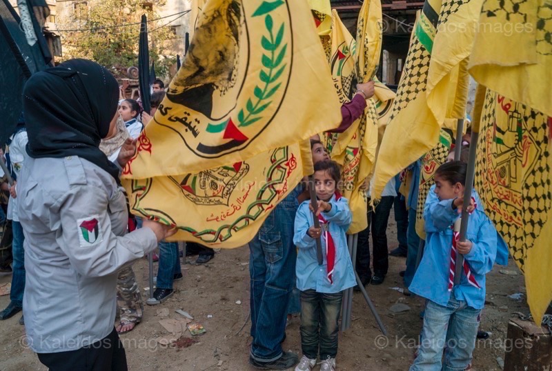 Kaleidos images;La parole à l'image;Palestinans;Palestinian Refugees;Palestinians;Refugees;Scouts;Tarek Charara;Flags;UNRWA