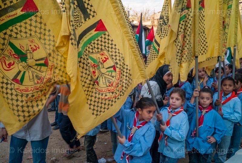 Kaleidos images;La parole à l'image;Palestinans;Palestinian Refugees;Palestinians;Refugees;Scouts;Tarek Charara;Flags;UNRWA
