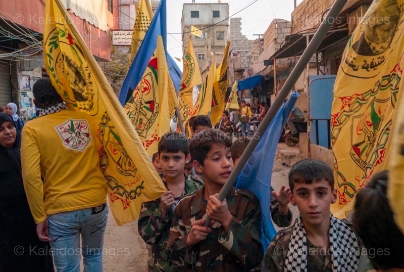 Kaleidos images;La parole à l'image;Palestinans;Palestinian Refugees;Palestinians;Refugees;Scouts;Tarek Charara;Flags;UNRWA