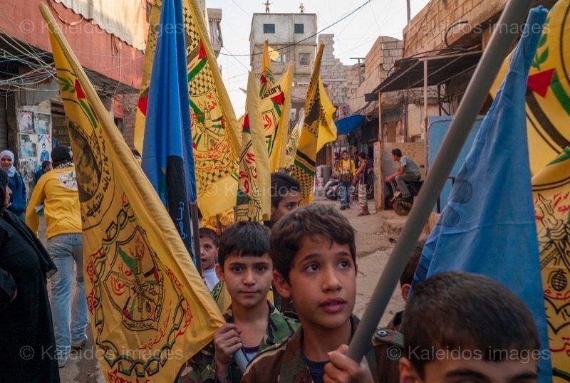 Kaleidos images;La parole à l'image;Palestinans;Palestinian Refugees;Palestinians;Refugees;Scouts;Tarek Charara;Flags;UNRWA