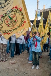 Kaleidos-images;La-parole-à-limage;Palestinans;Palestinian-Refugees;Palestinians;Refugees;Scouts;Tarek-Charara;Flags;UNRWA