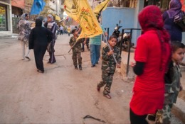 Kaleidos-images;La-parole-à-limage;Palestinans;Palestinian-Refugees;Palestinians;Refugees;Scouts;Tarek-Charara;Flags;UNRWA