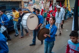 Bagpipes;Drums;La-parole-à-limage;Palestinans;Palestinian-Refugees;Refugee-camps;Refugees;Scouts;UNRWA