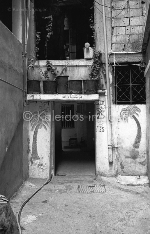Architecture;Dwellings;Frescoes;Kaleidos images;Palestinian Refugees;Palestinians;Refugee camps;Shatila;Tarek Charara;UNRWA