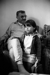 Kaleidos-images;Palestinian-Refugees;Palestinians;Refugee-camps;Shatila;Tarek-Charara;UNRWA;Children;Girls;Grandfather;Man;Men