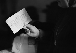Documents;Kaleidos-images;Palestinian-Refugees;Palestinians;Refugee-camps;Shatila;Tarek-Charara;UNRWA;Man;Men
