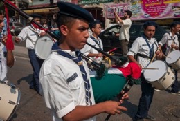 Flags;Kaleidos-images;La-parole-à-limage;Palestinian-Refugees;Palestinians;Refugee-camps;Scouts;Shatila;Tarek-Charara;Drums;Bagpipes