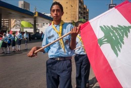 Flags;Kaleidos-images;La-parole-à-limage;Palestinian-Refugees;Palestinians;Refugee-camps;Scouts;Shatila;Tarek-Charara