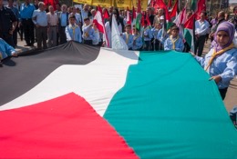 Flags;Kaleidos-images;La-parole-à-limage;Palestinian-Refugees;Palestinians;Refugee-camps;Scouts;Shatila;Tarek-Charara