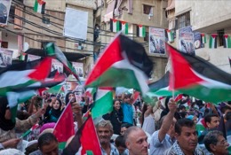 Flags;Kaleidos-images;La-parole-à-limage;Palestinian-Refugees;Palestinians;Refugee-camps;Shatila;Tarek-Charara;UNRWA