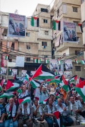 Flags;Kaleidos-images;La-parole-à-limage;Palestinian-Refugees;Palestinians;Refugee-camps;Shatila;Tarek-Charara;UNRWA