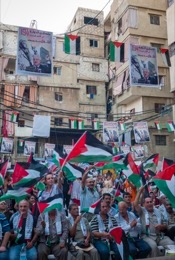 Flags;Kaleidos-images;La-parole-à-limage;Palestinian-Refugees;Palestinians;Refugee-camps;Shatila;Tarek-Charara;UNRWA