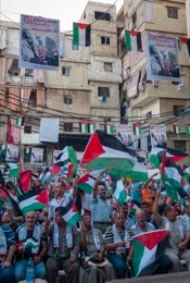 Flags;Kaleidos-images;La-parole-à-limage;Palestinian-Refugees;Palestinians;Refugee-camps;Shatila;Tarek-Charara;UNRWA