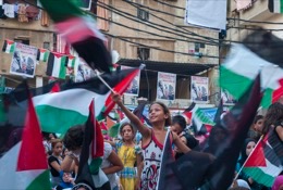 Flags;Kaleidos-images;La-parole-à-limage;Palestinian-Refugees;Palestinians;Refugee-camps;Shatila;Tarek-Charara;UNRWA