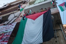 Flags;Kaleidos-images;La-parole-à-limage;Palestinian-Refugees;Palestinians;Refugee-camps;Shatila;Tarek-Charara;UNRWA