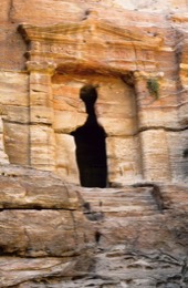 Tarek-Charara;Kaleidos-images;UNESCO;World-Heritage;Graves;Tombs;History;Nabateans;Petra;Jordan;Biclinium;Lion-Biclinium