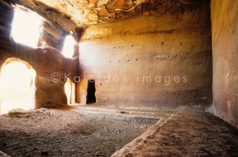 Tarek Charara;La parole à l'image;Kaleidos images;UNESCO;World Heritage;Graves;Tombs;History;Nabateans;Petra;JordanDwellings,Housing,Ruins;House of Dorotheos;Royal tombs