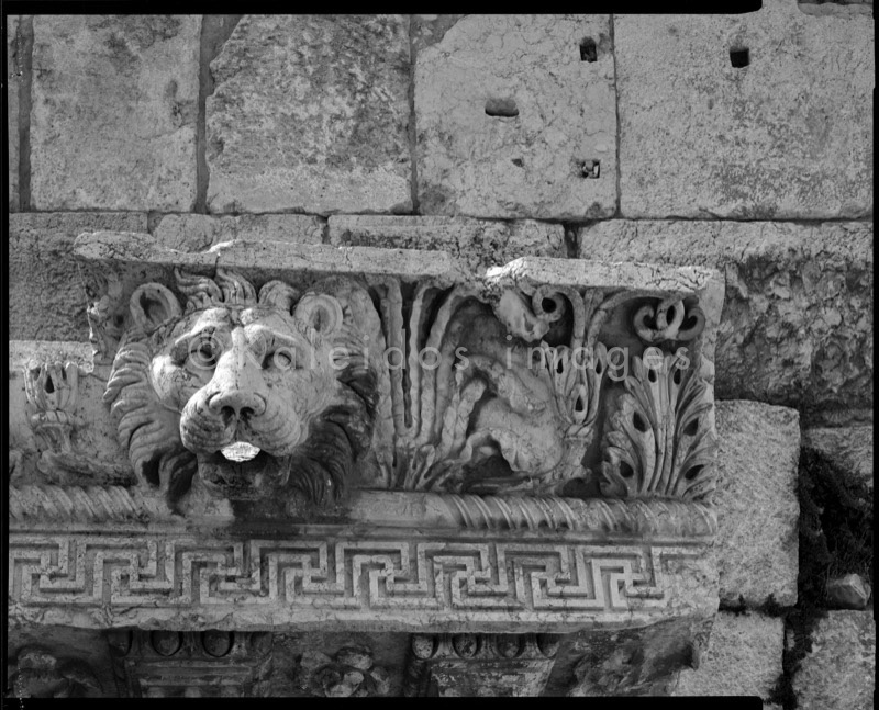 Architecture, Baal, Baalbek, History, Kaleidos, Kaleidos images, La parole à l'image, Laurent Abad, Romans, Temples, UNESCO, World Heritage, Romans, Temples, UNESCO, Temples, Jupiter, Jupiter Heliopotanus, Temple of Jupiter, Lion head