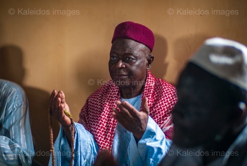 Africa;Benin;El Hadj Sani;Gaani;Imam;Islam;Kaleidos;Kaleidos images;La parole à l'image;Man;Men;Muslim;Portrait;Religion;Tarek Charara