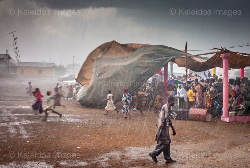 Africa;Benin;Gaani;Kaleidos;Kaleidos images;La parole à l'image;Rain;Storm;Tarek Charara;Traditions
