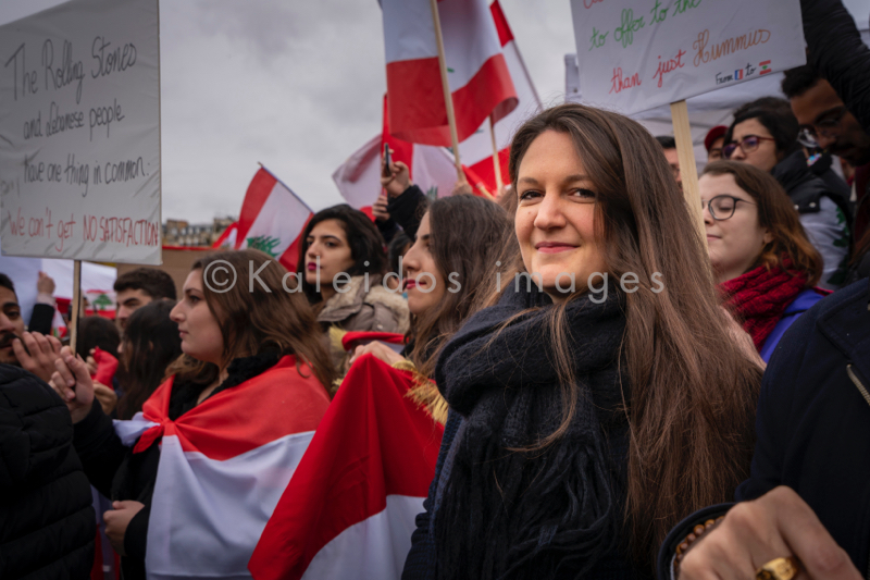 Anti-Corruption;Demonstration;Kaleidos;Kaleidos images;Lebanon;Paris;Secular state;Tarek Charara