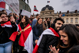 Anti-Corruption;Demonstration;Kaleidos;Kaleidos-images;Lebanon;Paris;Secular-state;Tarek-Charara